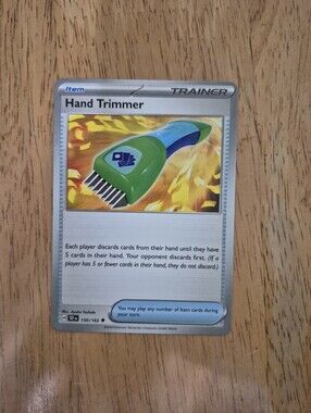 QTY 2 Pokémon Trainer Item Card Hand Trimmer